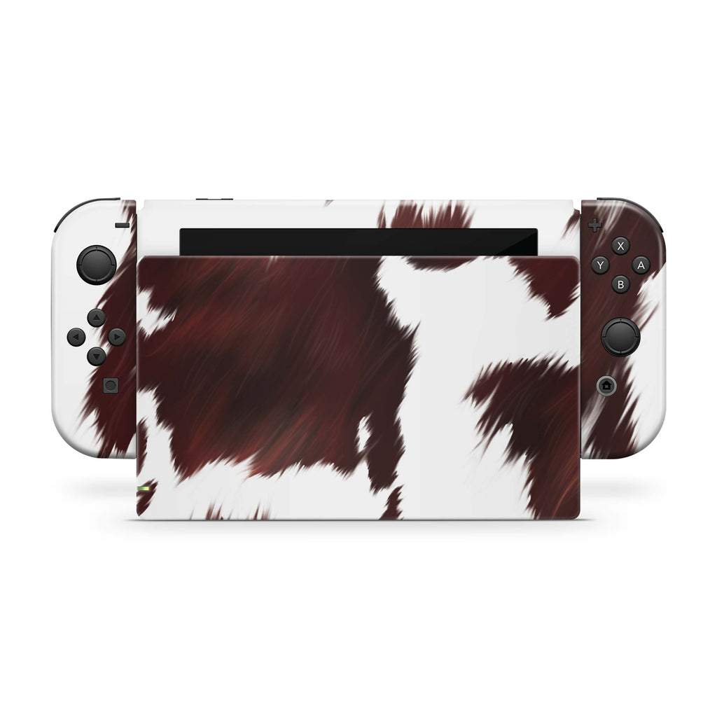 Cowhide Nintendo Switch Skin