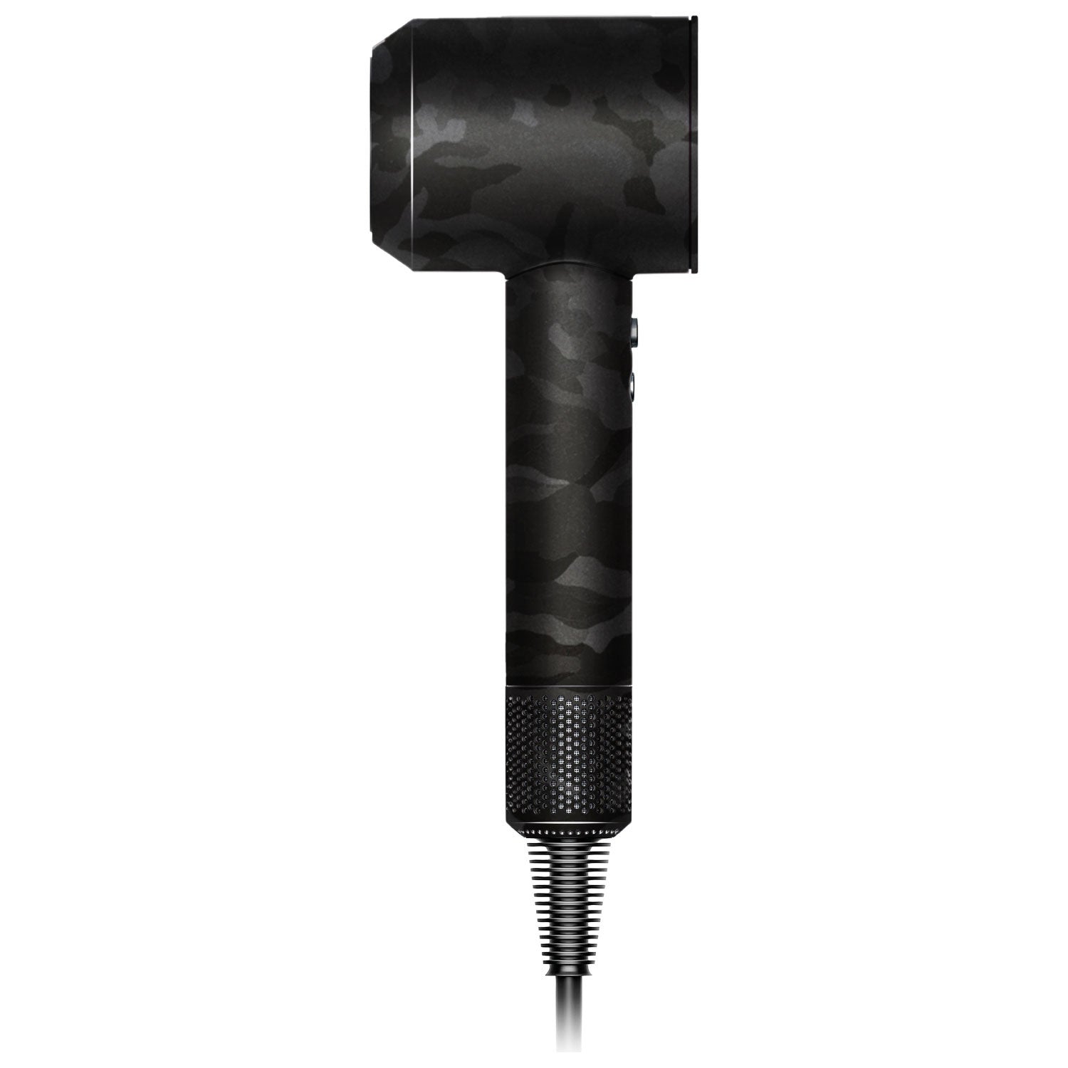 black camo dyson hair dryer skin