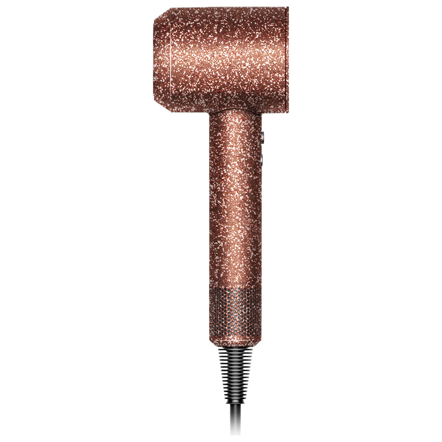 rose glitter dyson hair dryer skin