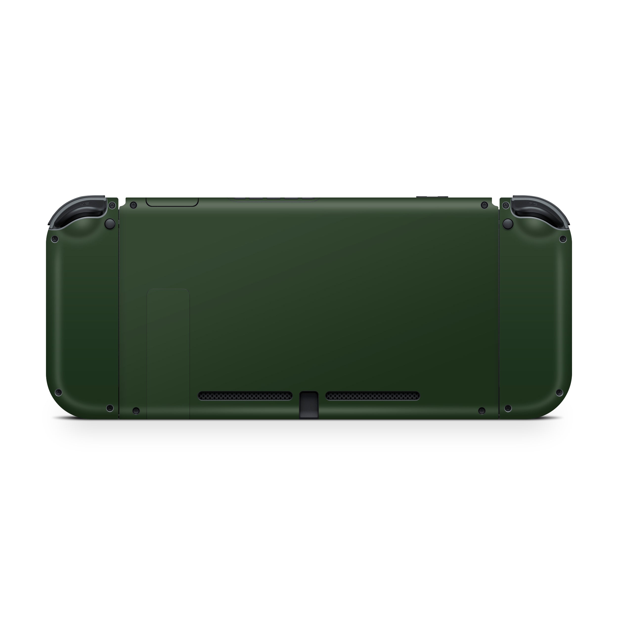 forest green nintendo switch back console