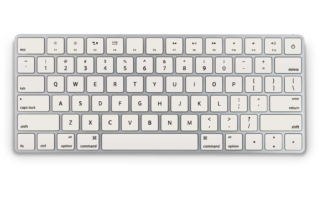 ivory white magic keyboard skin