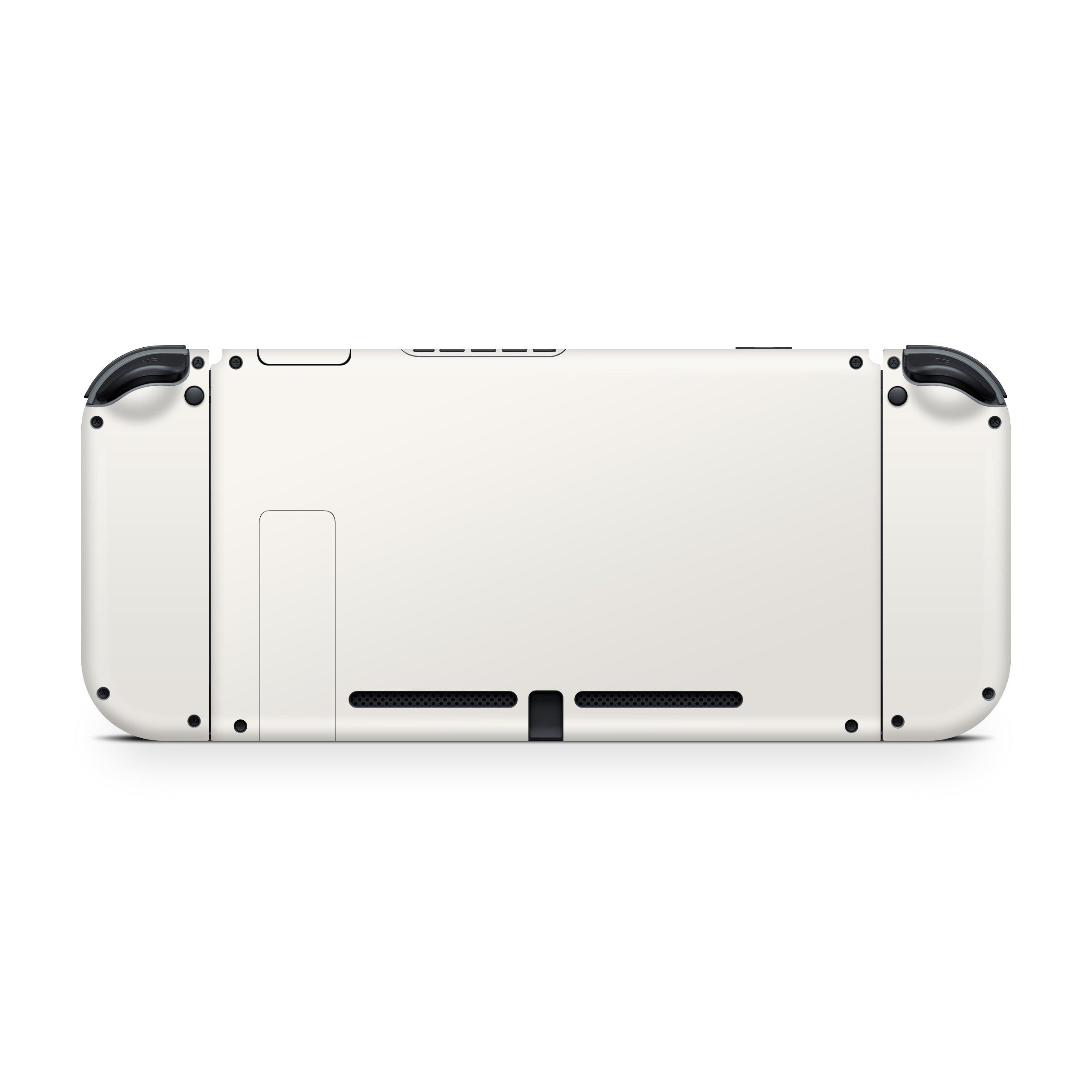 ivory white nintendo switch back console