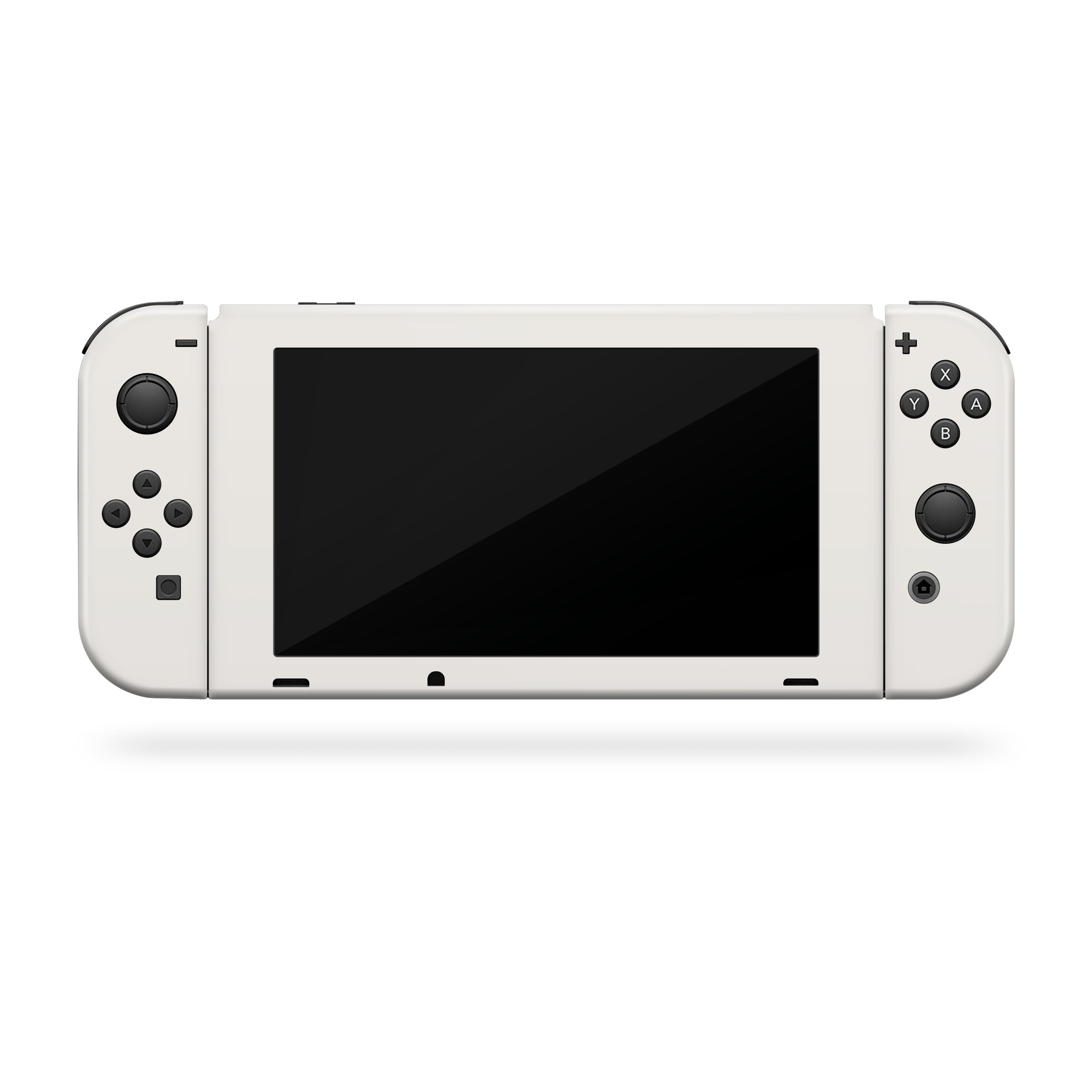 ivory white nintendo switch front console