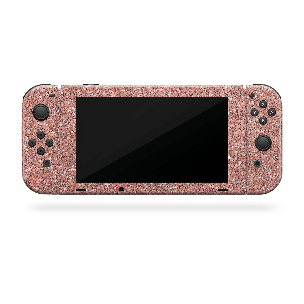 Rose Glitter Nintendo Switch Decal