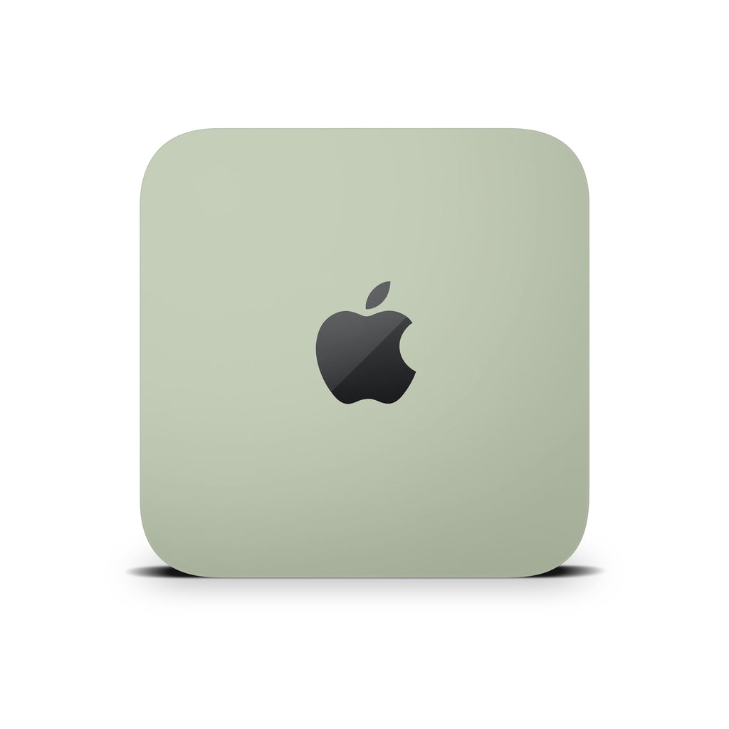sage green mac mini skin