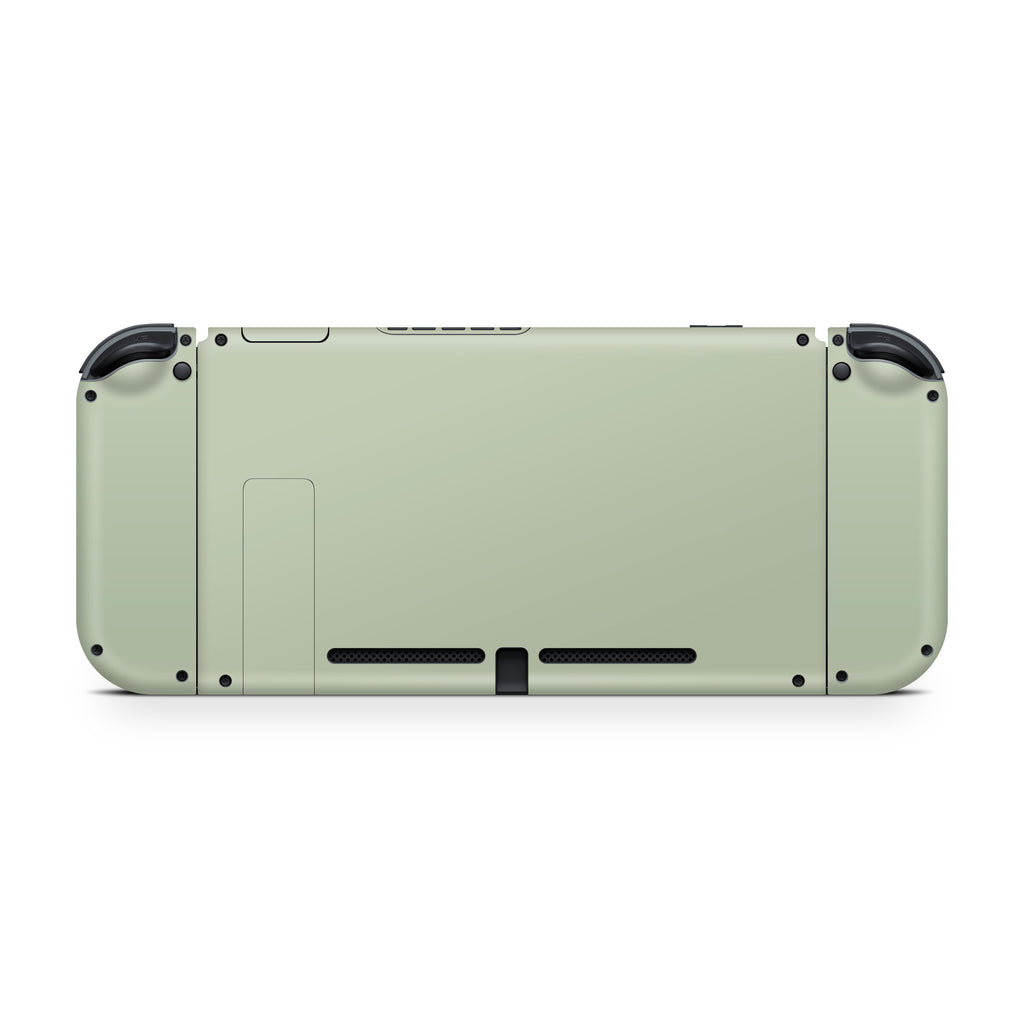sage green nintendo switch back console