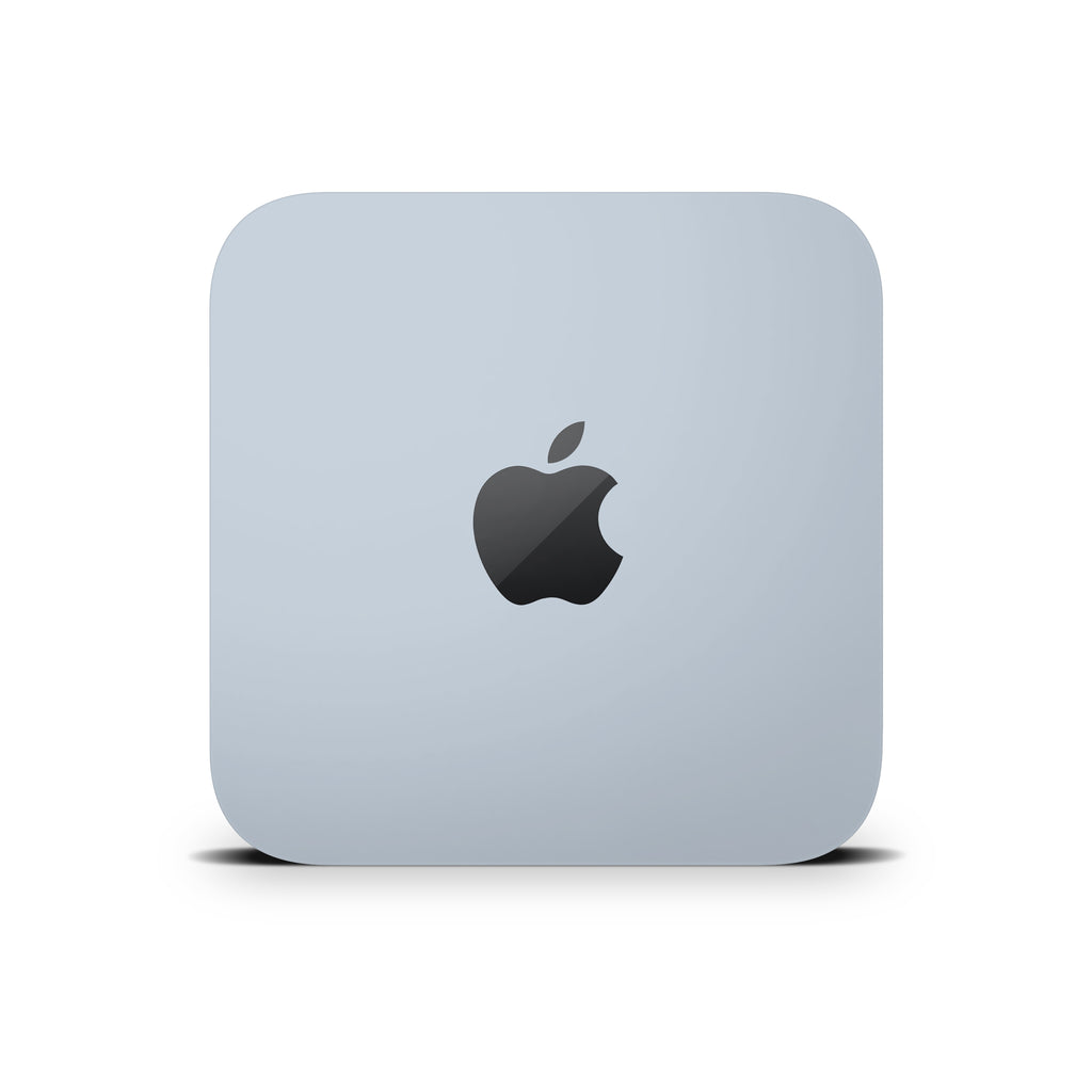 soft blue mac mini skin