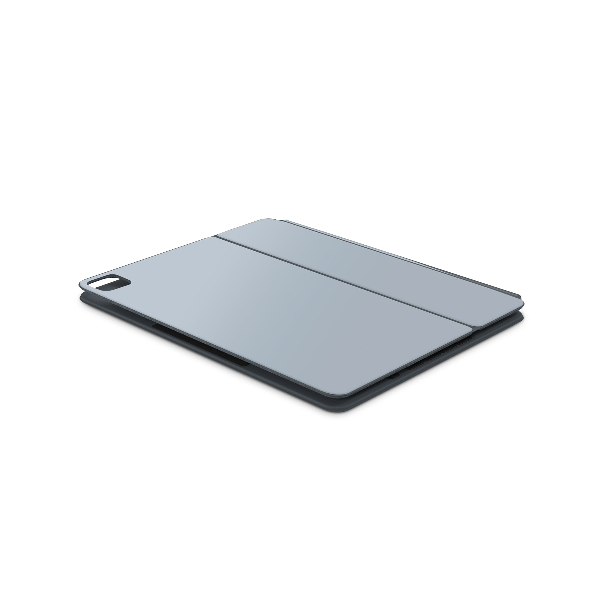 UNIQFIND Soft Blue Magic Keyboard Skin for iPad