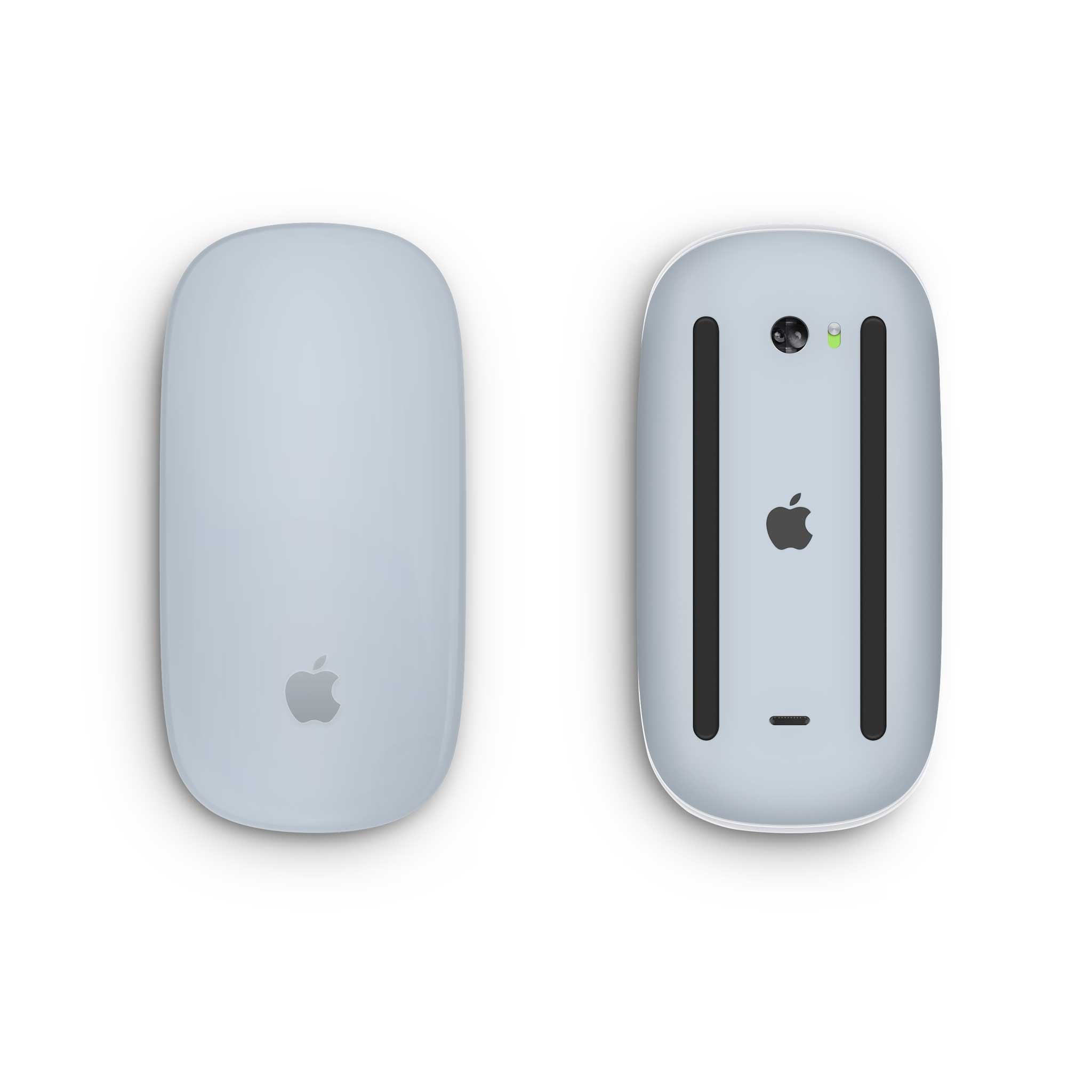 soft blue magic mouse