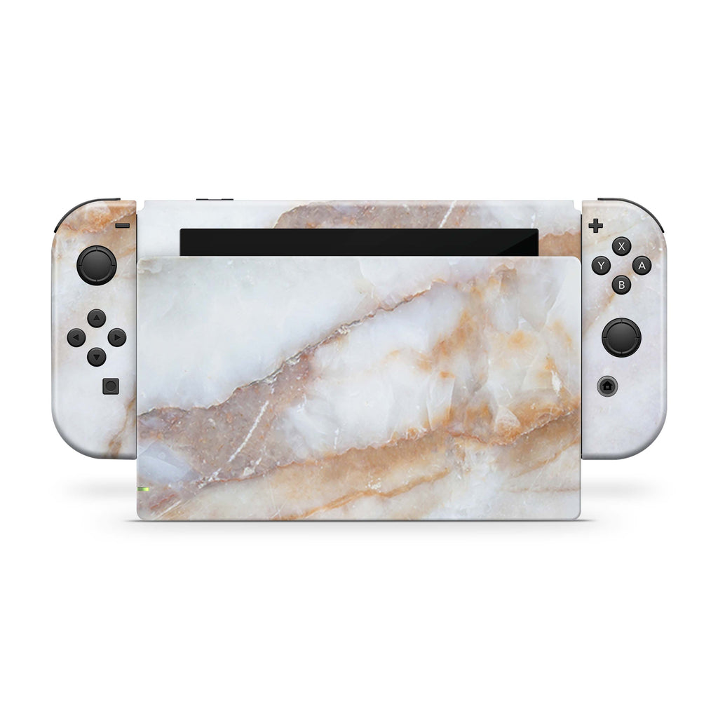 Vanilla Marble Nintendo Switch Skin