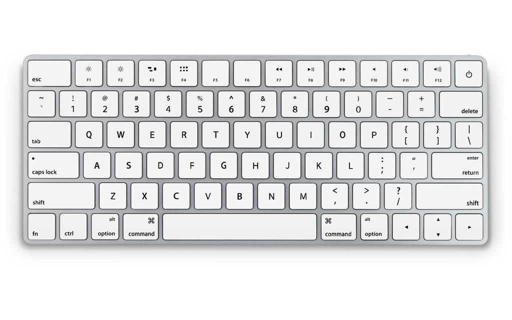 white magic keyboard skin
