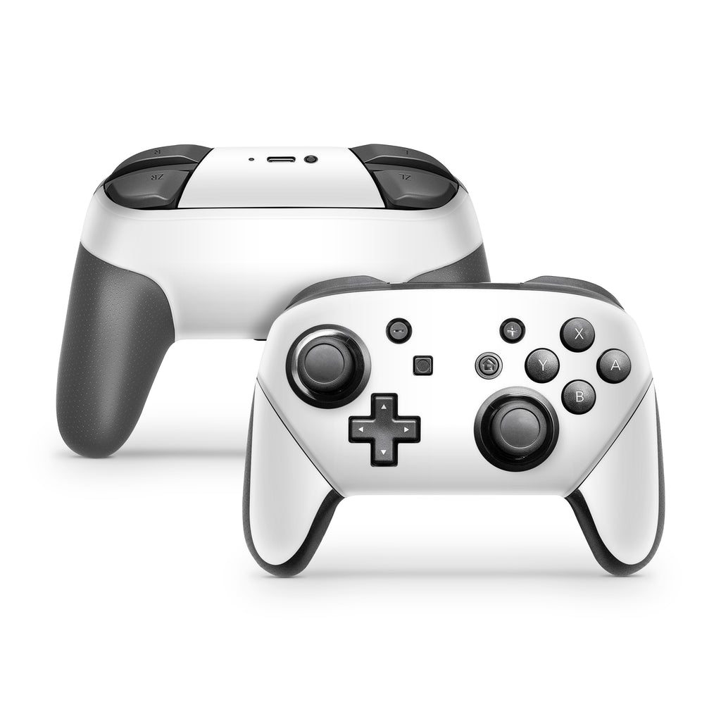 white nintendo switch controller